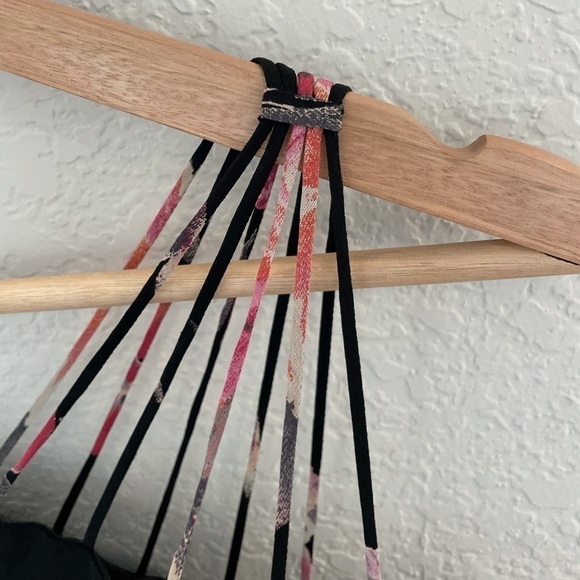 Vintage Asymmetrical One-Shoulder Midi Floral Dress - Picture 11 of 14